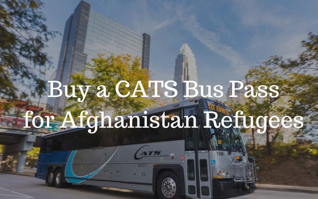 Buy a CATS Bus Pass for Afghanistan Refugees